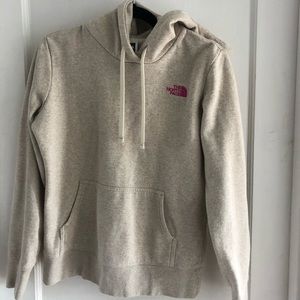 North face tan hoodie